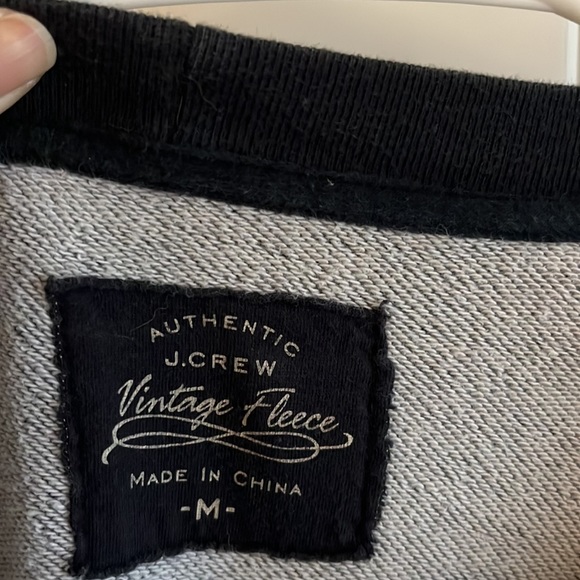 J Crew Vintage Fleece Cardigan - Picture 2 of 6